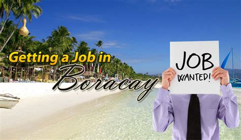 Work, Jobs in Boracay .